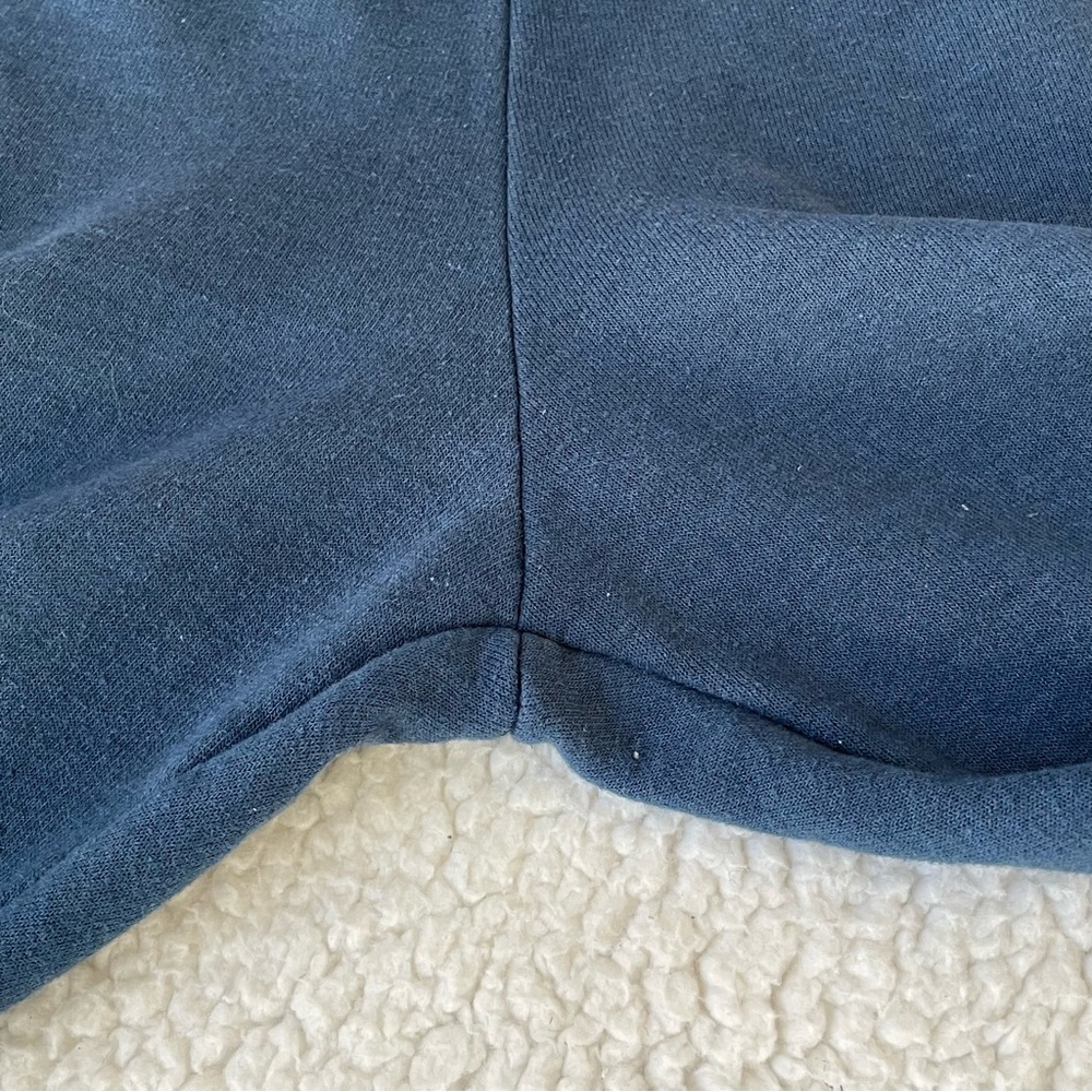 Aviator Nation Navy Blue Women's Rainbow Stitch Sweatpants Joggers 5 stripes Med - Picture 5 of 10